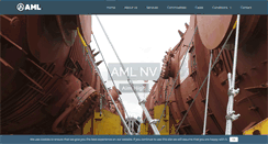 Desktop Screenshot of amlnv.be